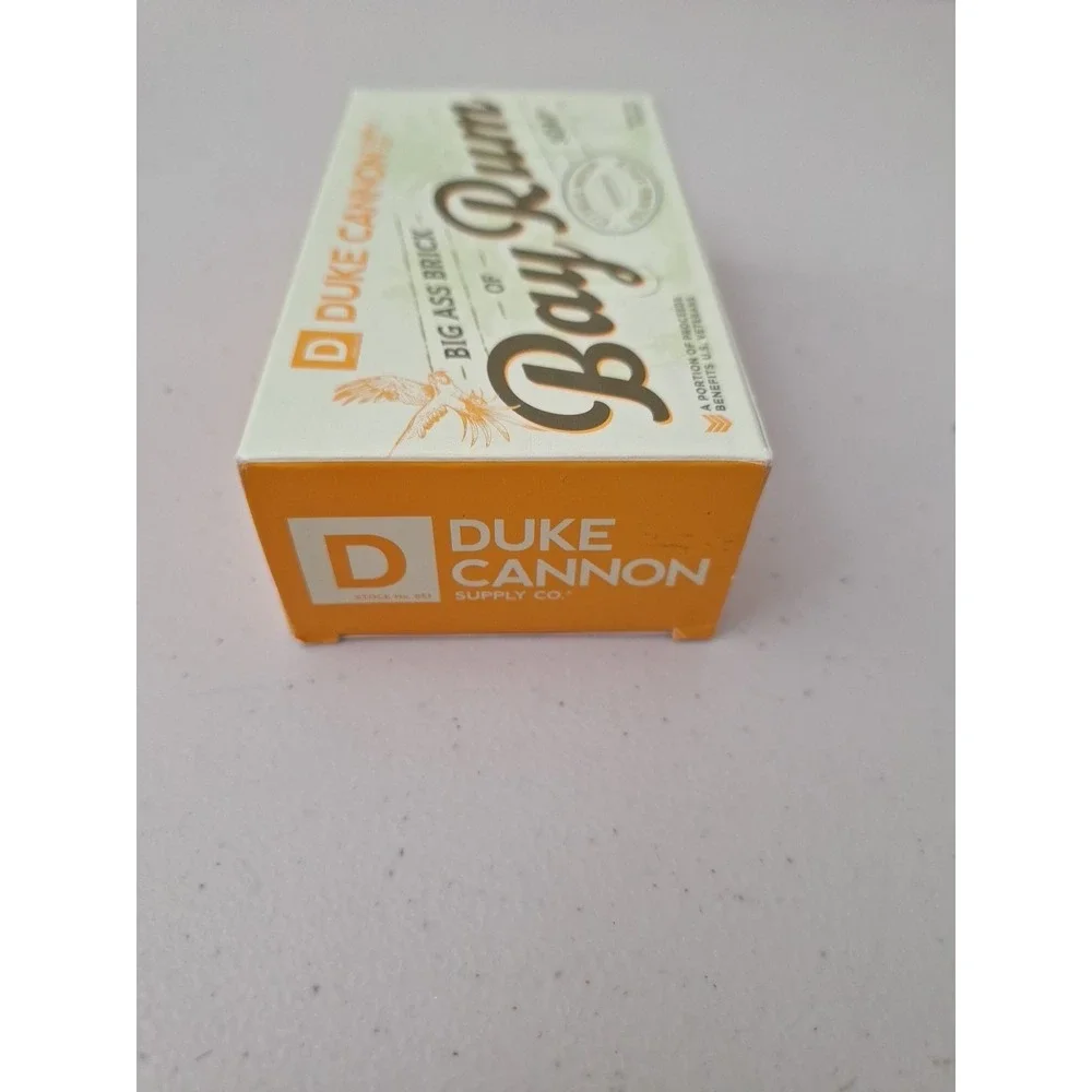 Duke Cannon Big American Bay Rum Soap XL Size 10 oz Cedarwood Citrus Musk Scent